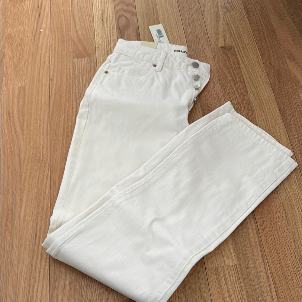 Women's White Jeans